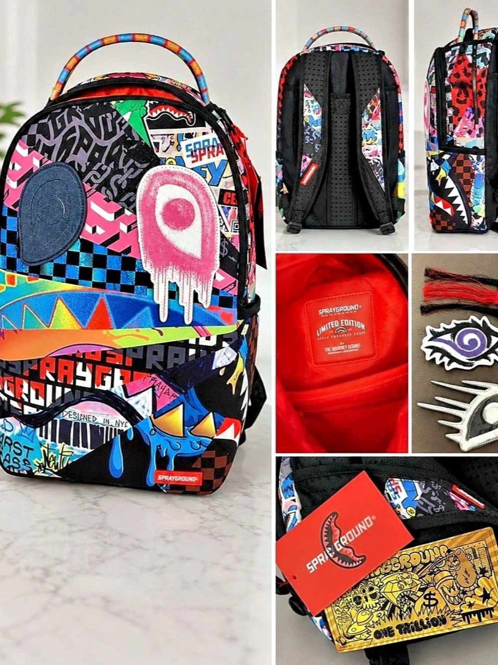 Sprayground The Journey Begins Backpack Multicolor